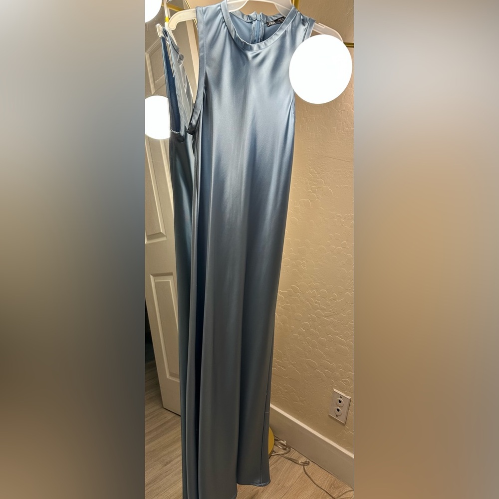 Zara Blue Maxi Dress